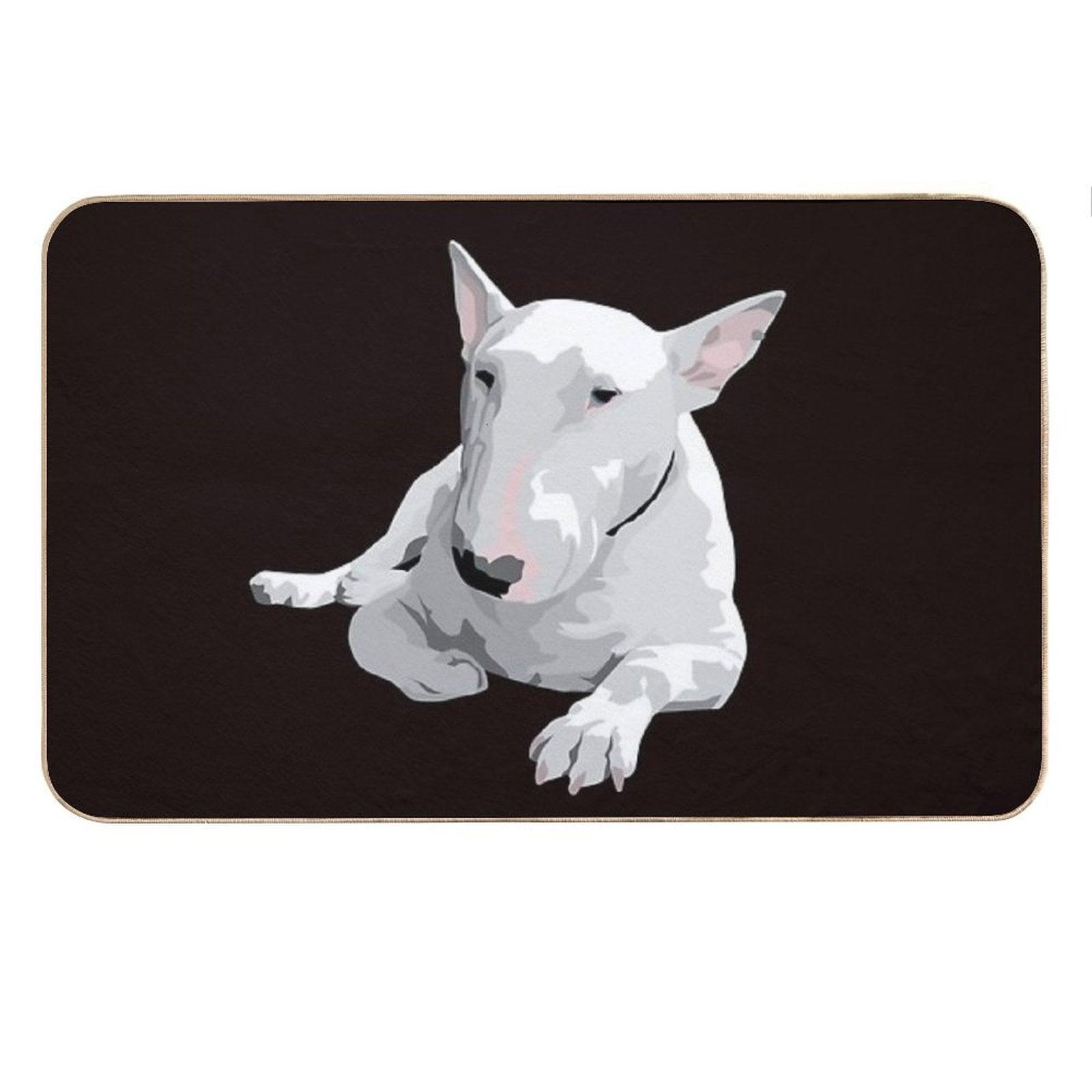 English Bull Terrier Bath Mat