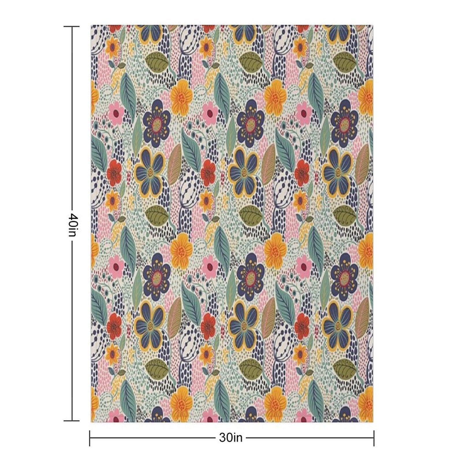 Secret Garden Throw Blanket