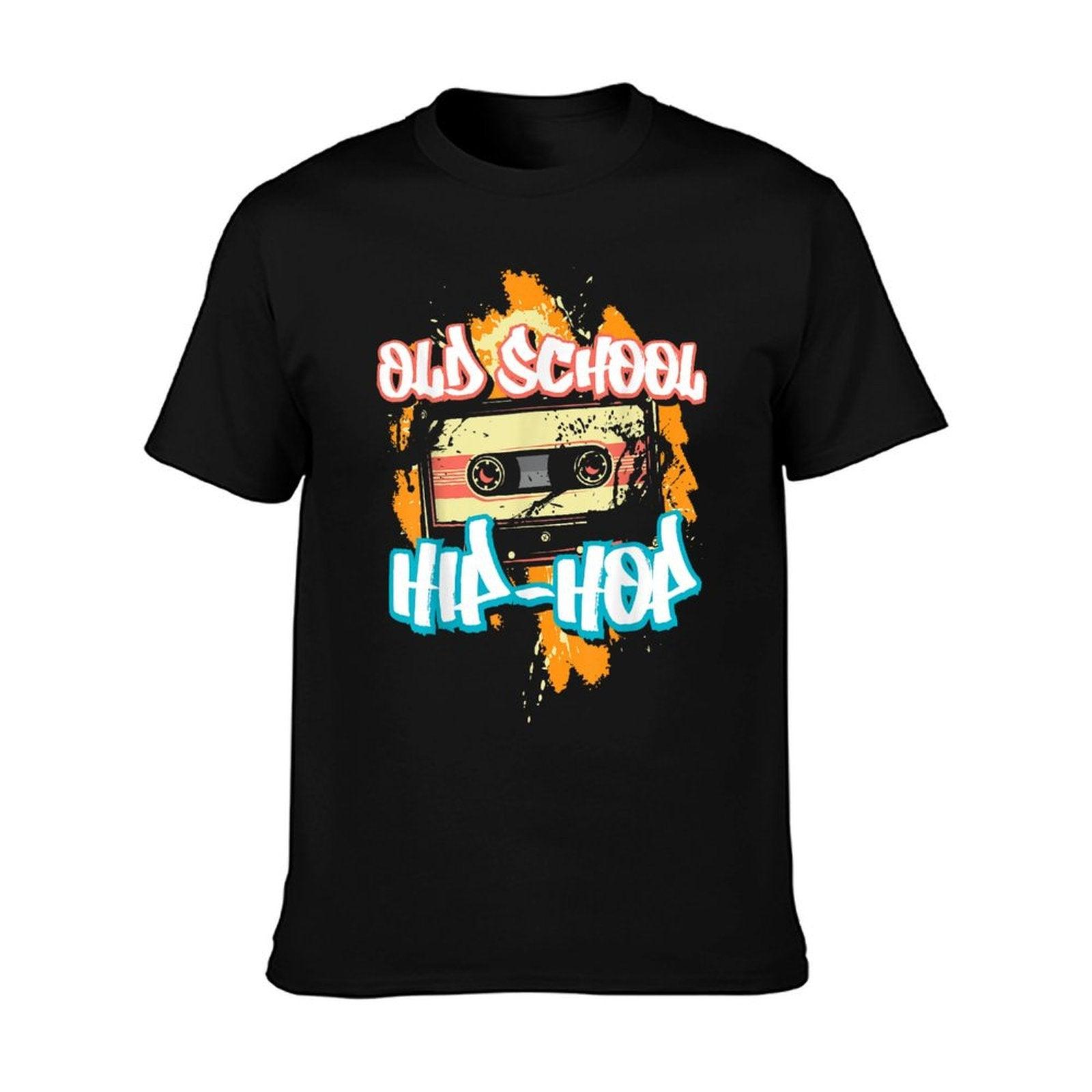 Retro Old School Hip Hop 80s 90s Graffiti Cassette Gift T-Shirt