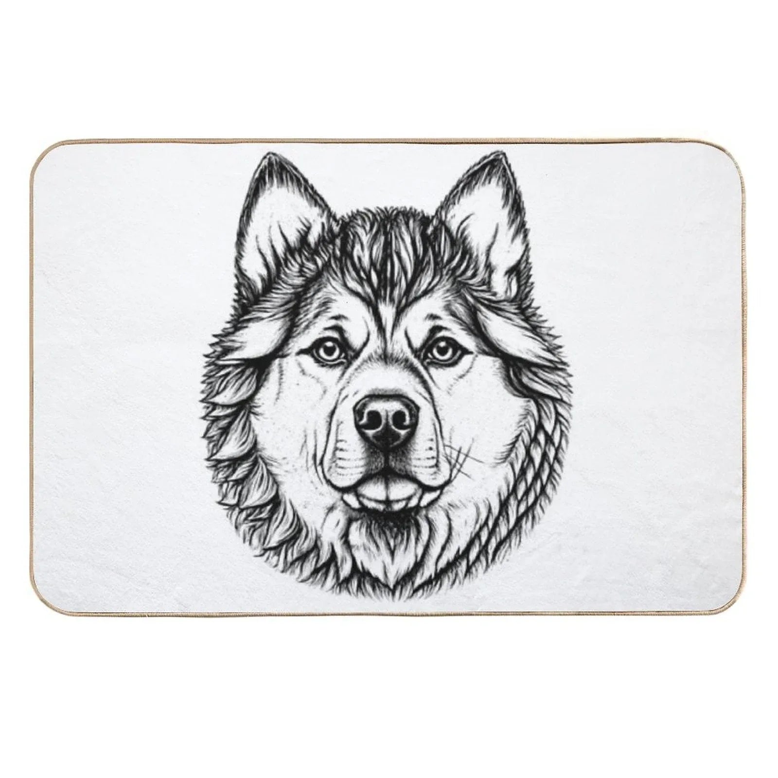 Akita Inu  Multi-Purpose Bath Mat