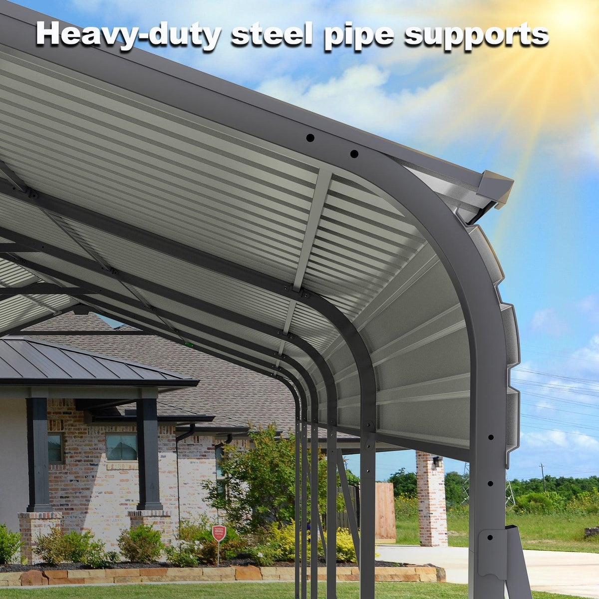 Heavy Duty Metal Carport