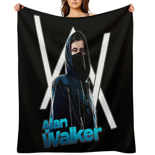 Alan Walker Travel-friendly Throw Blanket