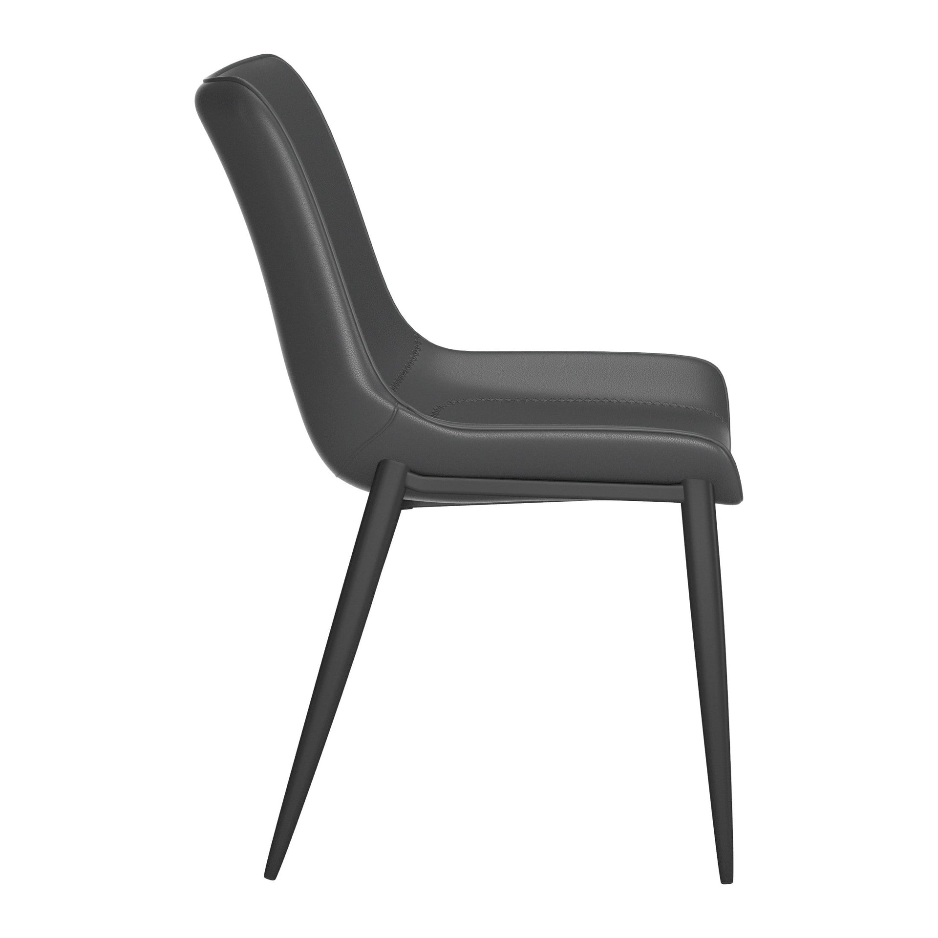Magnus Dining Chair (Set of 2) Black