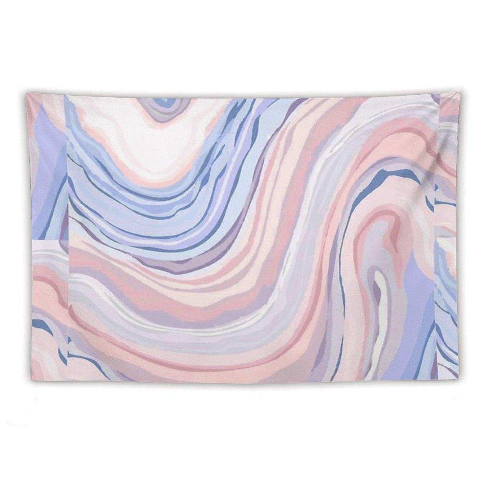 Pastel Marble Tapestry