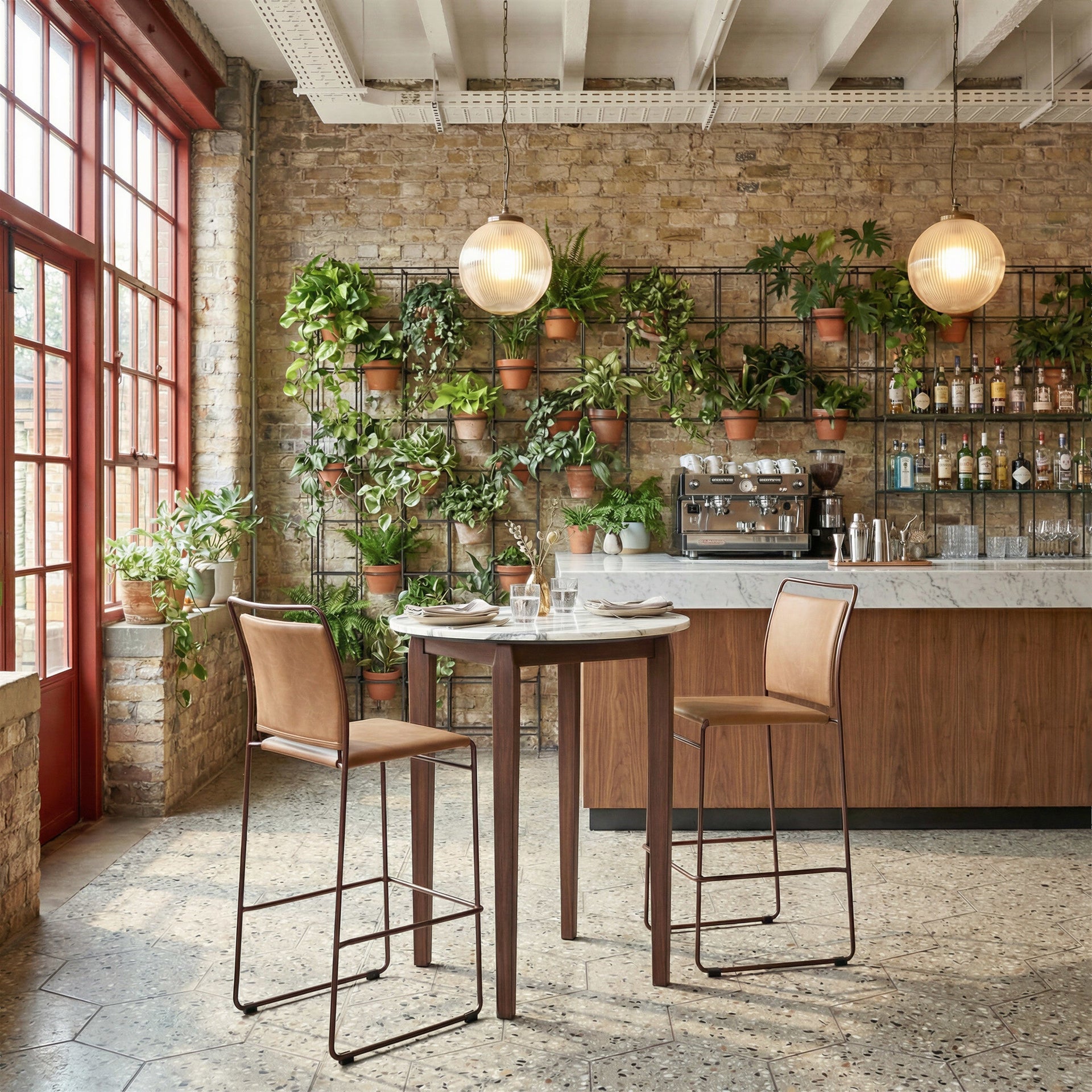 Vernon Bar Table White