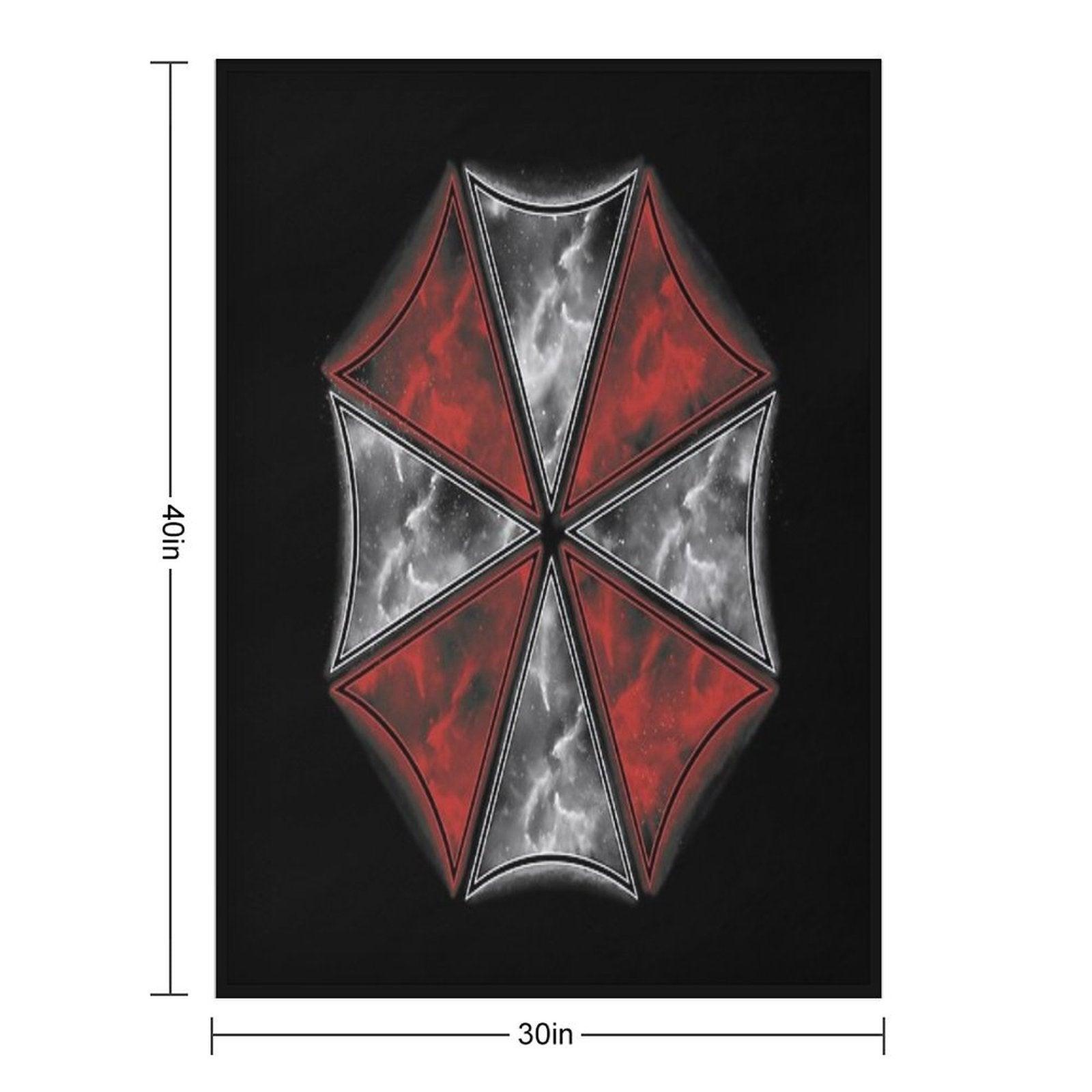 Smoke Umbrella Throw Blanket