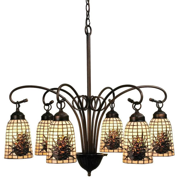 Adirondack Pinecone Chandelier - Gifts for You 'n Me