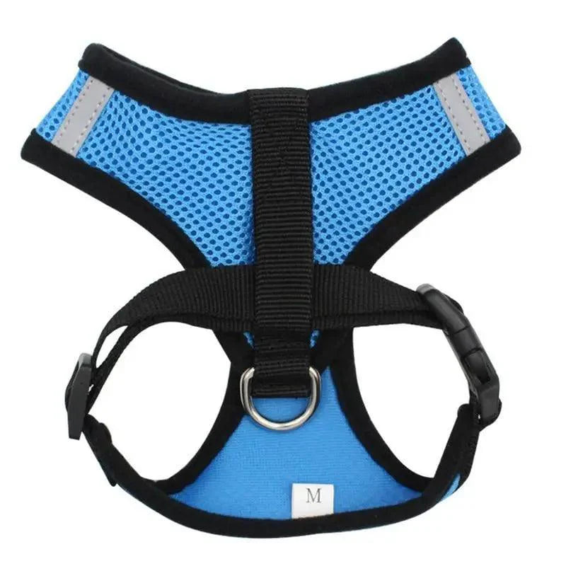 Adjustable Dog Harness No-Pull Pet Harness Soft Padded Dog Vest Reflective No-Choke Pet Vest With Easy Control Handle