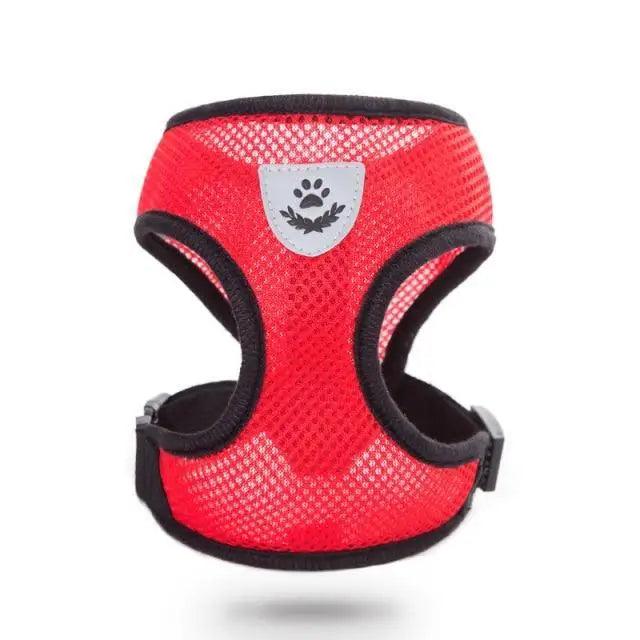 Adjustable Dog Harness No-Pull Pet Harness Soft Padded Dog Vest Reflective No-Choke Pet Vest With Easy Control Handle