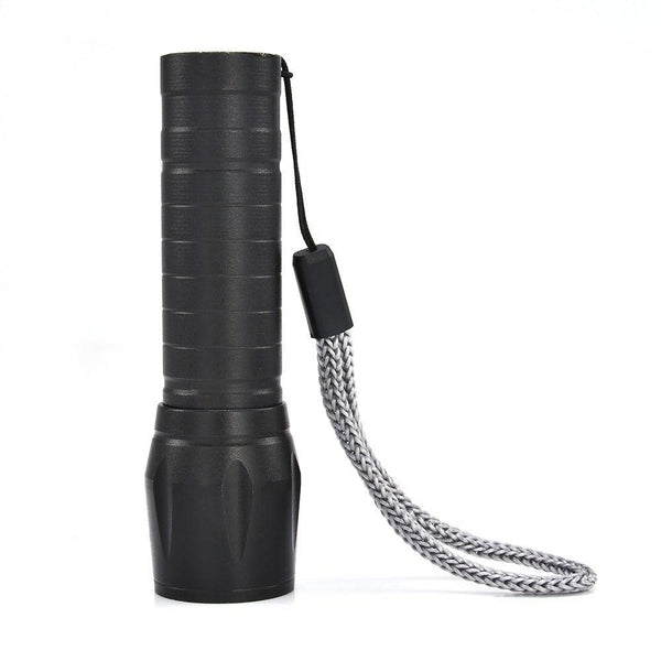 Adjustable Rechargeable LED USB Portable Focus Light Zoomable LED Tactical Flashlight High Lumens Zoomable Waterproof Flashlight Mini Torch For Camping Hiking