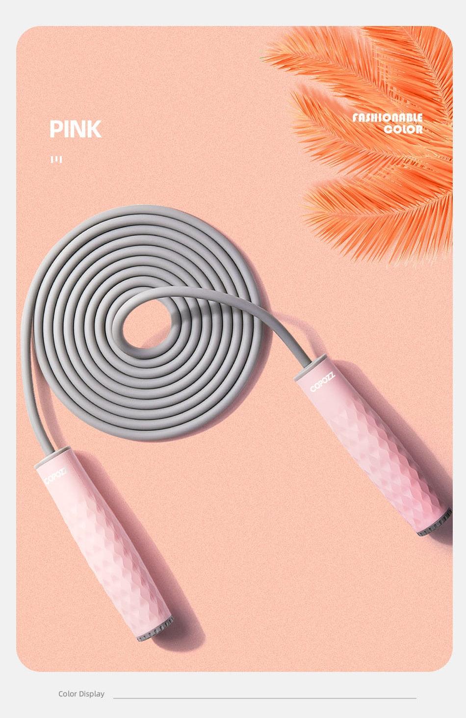 Adjustable Sport Jump Rope Skip Speed Weighted Jump Ropes With Weight Block Cable Fitness Training Anti-Slip Handle Jump Rope For Fitness Workout Adjustable Skipping Rope For Exercise Boxing