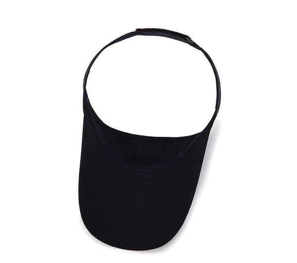 Adjustable Summer Breathable Hats Men Women Sun Protection Sports Golf Tennis Visor Hat Adjustable Visor UV Protection Top Empty Solid Sports Outdoor Running Sunscreen Strong Cap