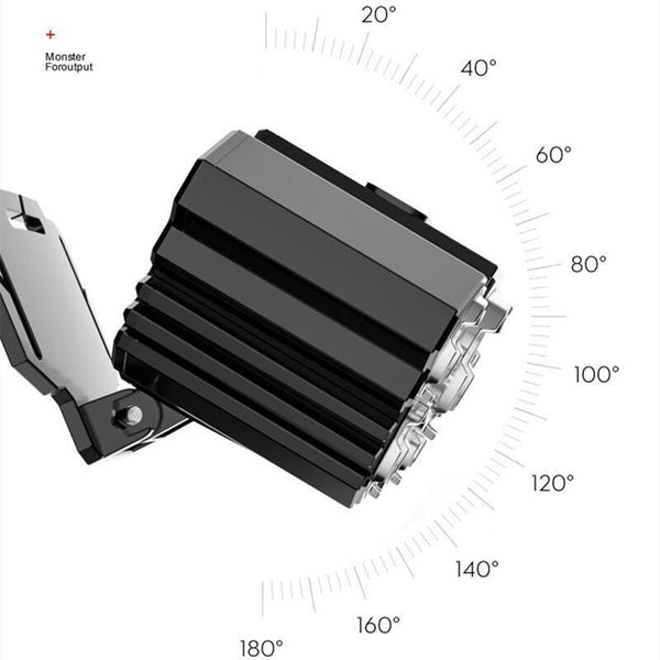 Adjustable USB Rechargeable Torch Lamp Built-in Battery 5 Led Strong Headlight Waterproof  Rechargeable Super Bright Head-Mounted Flashlight For Outdoor Night Camping