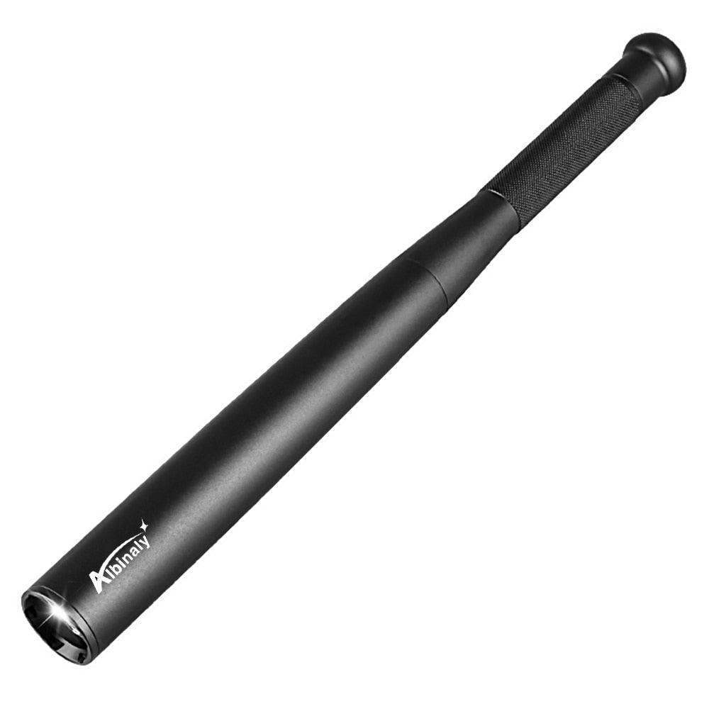 Adjustable Waterproof Super Bright Tactical Flashlights Handheld High Lumen Portable Torchlight  Baton Baseball Bat  LED Flashlight Aluminium Alloy Torch For Emergency And Self Defense