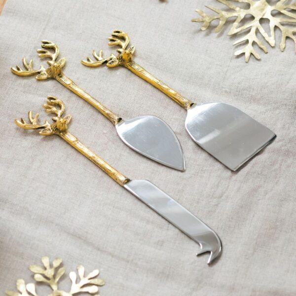 Stag Cheese Set