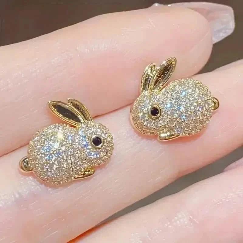 Adorable Rabbit-shaped Earrings