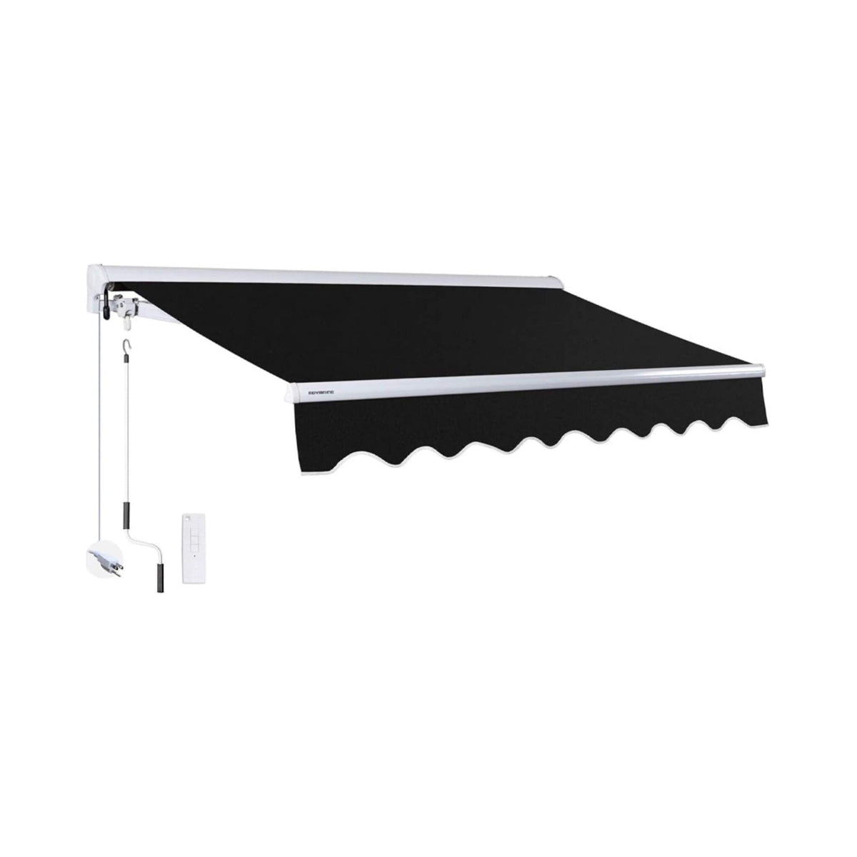 Advaning Luxury Series Fully-Assembled Retractable Sun Shade Canopy Awning (SAK31549)