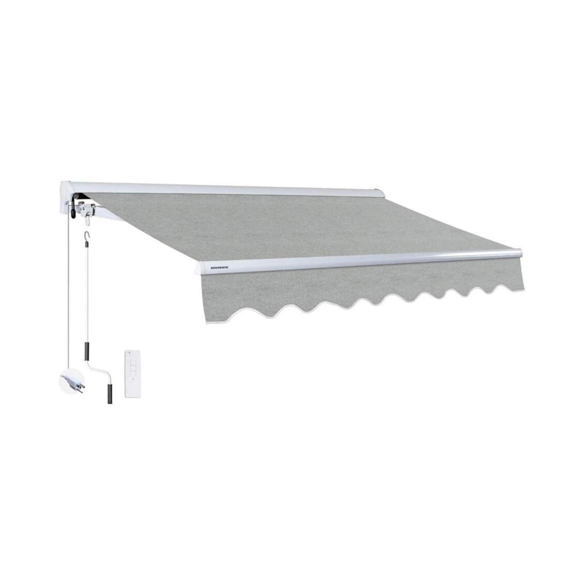 Advaning Luxury Series Fully-Assembled Retractable Sun Shade Canopy Awning (SAK31549)