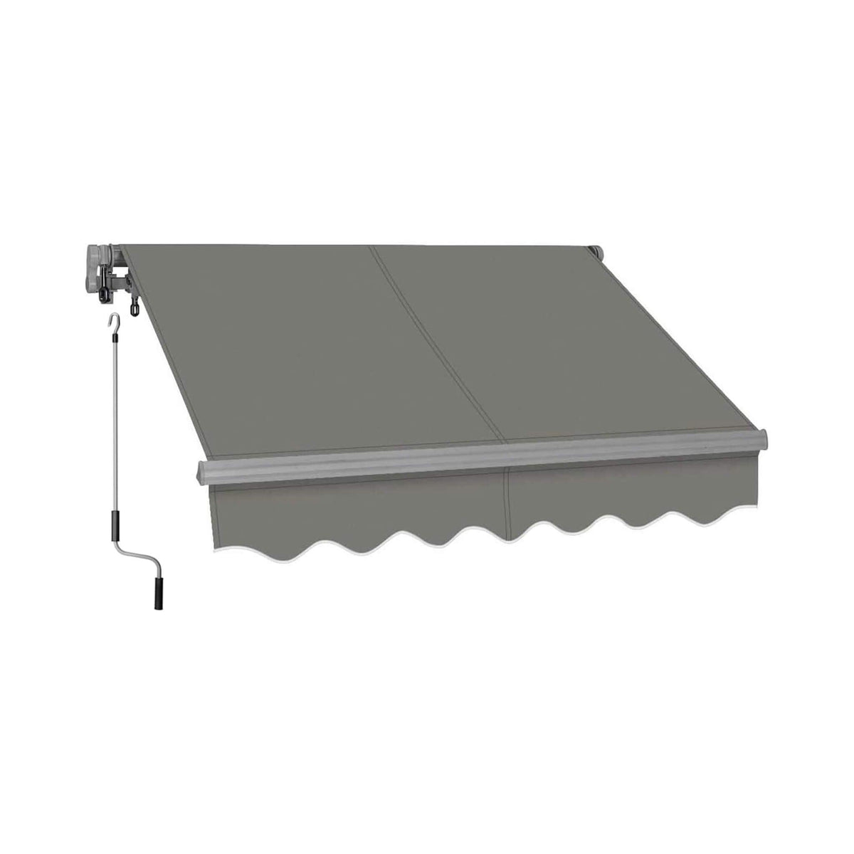 Advaning SG Series Manual Retractable Fully-Assembled Sun Shade Canopy Awning (MA1210-MA1410) (SAK53186)