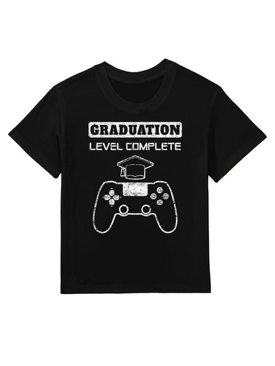 Graduation Level Complete Funny Graduated Humor Men Women Kids T-Shirt