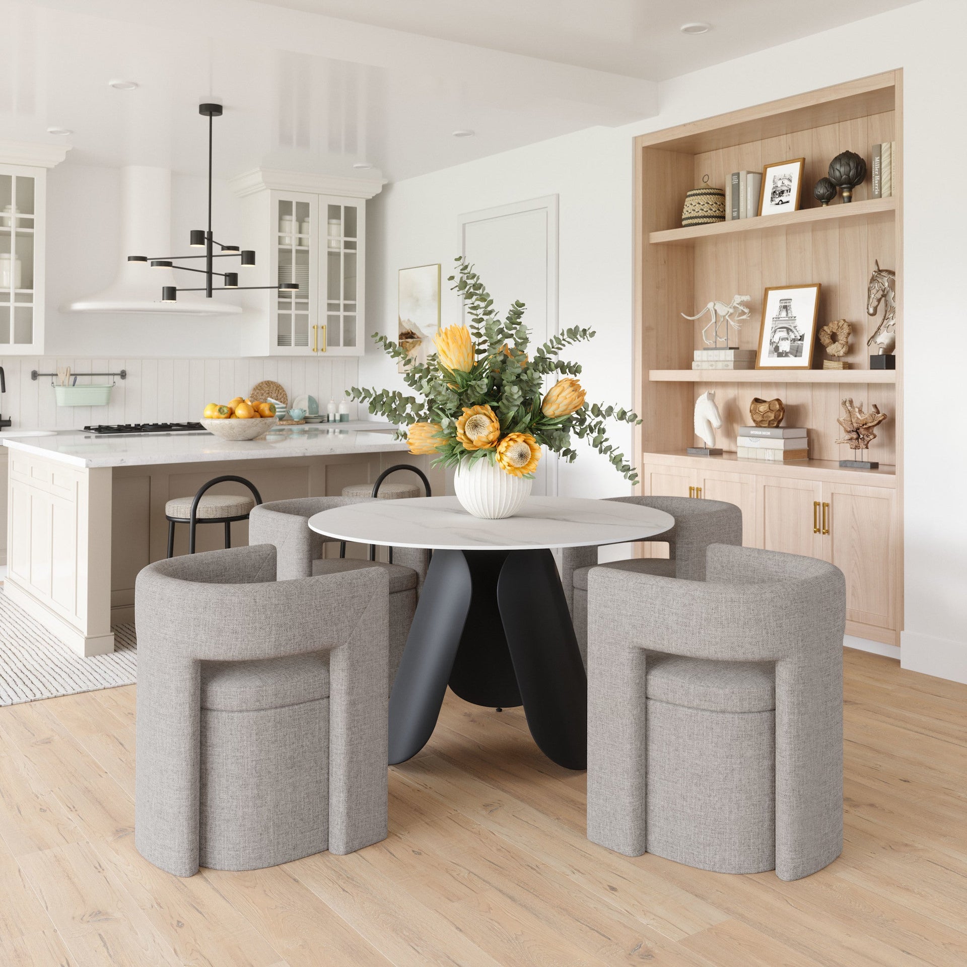 Papua Dining Chair Gray