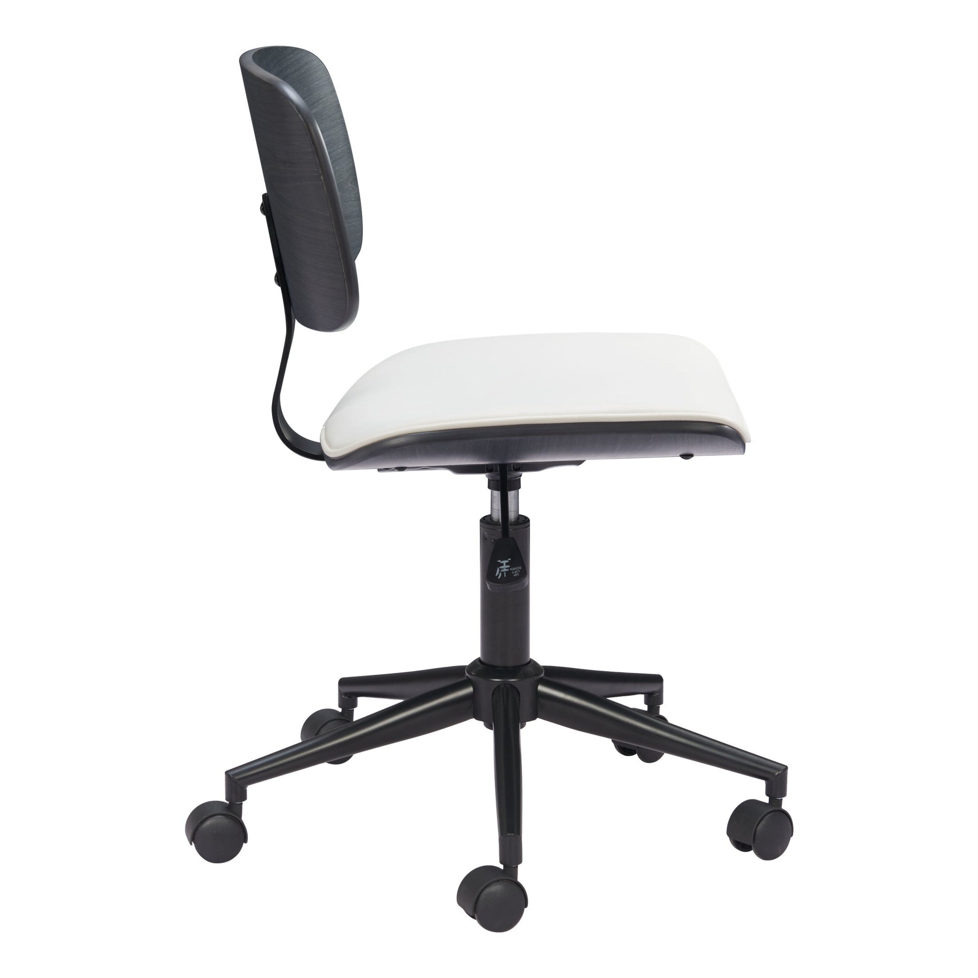 Duravel Office Chair White & Black
