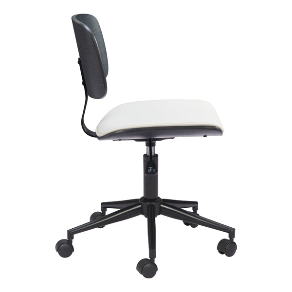 Duravel Office Chair White & Black