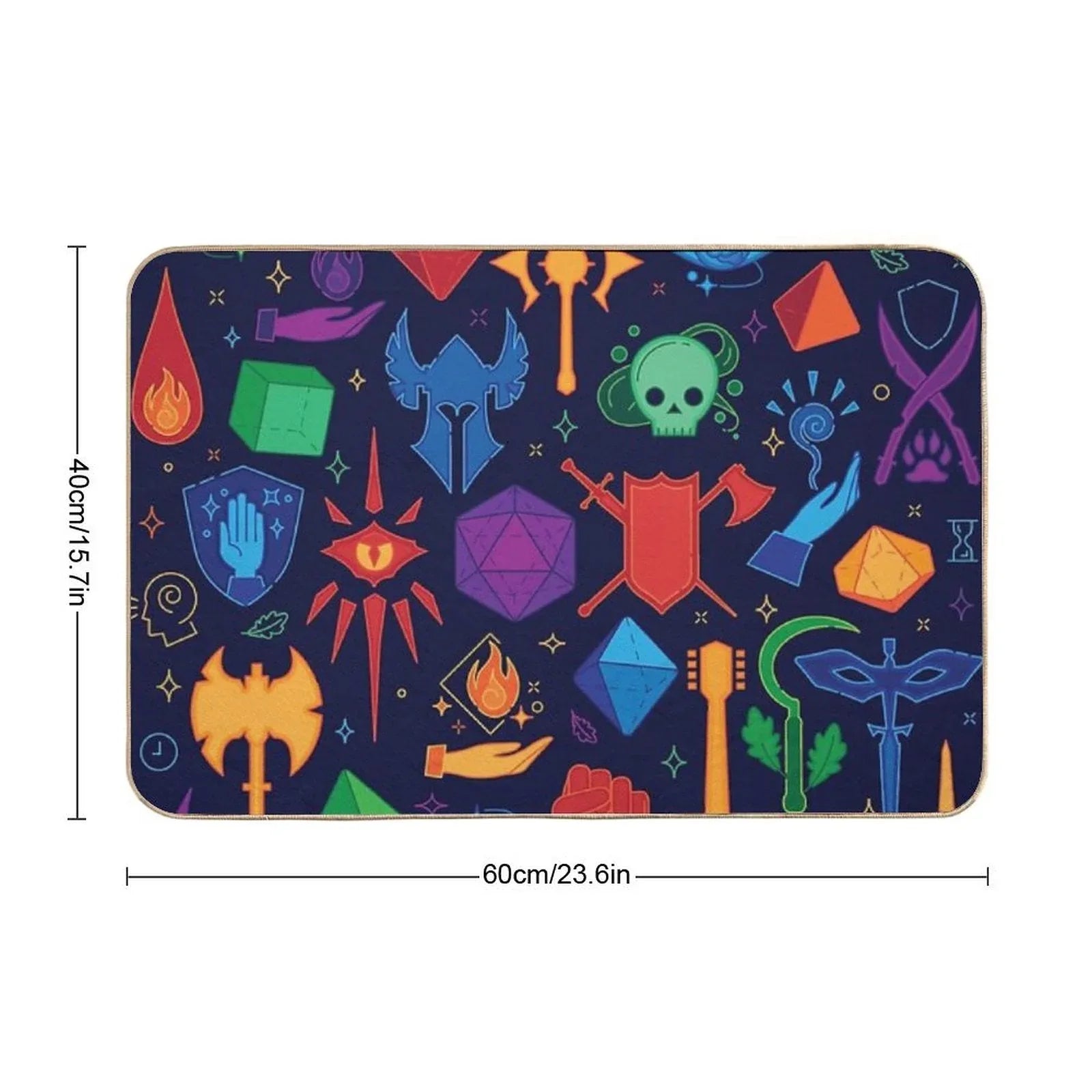 DnD Forever - Color Bath Mat