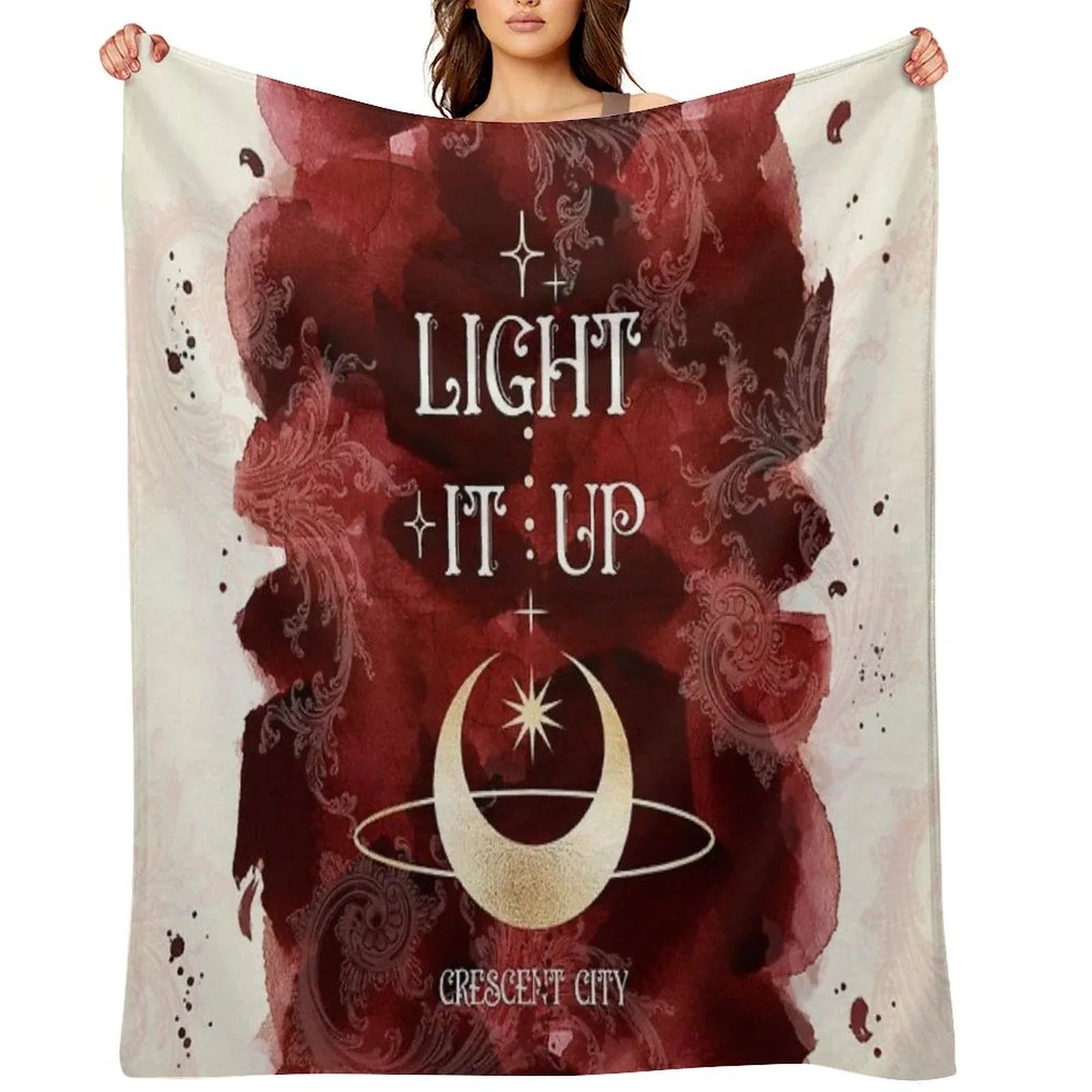 Light It Up - Crescent City Throw Blanket