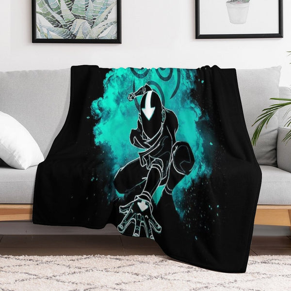 Soul of The Airbender Plush Throw Blanket