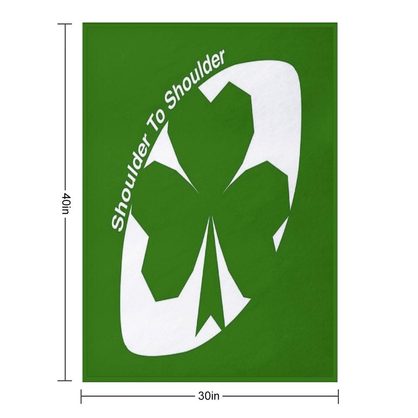 Rugby Ireland Throw Blanket