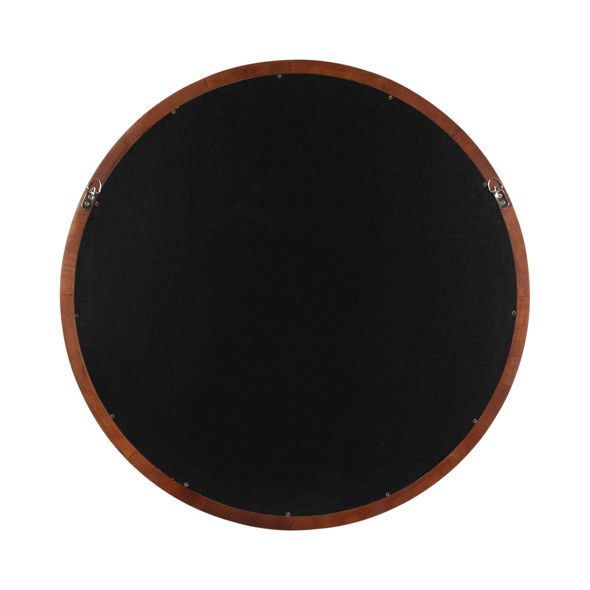 Hatherleigh Round Wood Wall Mirror