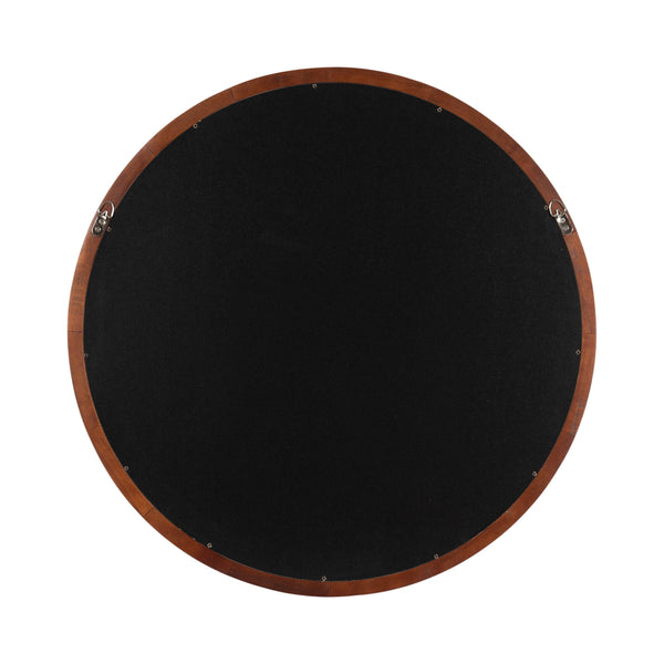 Hatherleigh Round Wood Wall Mirror