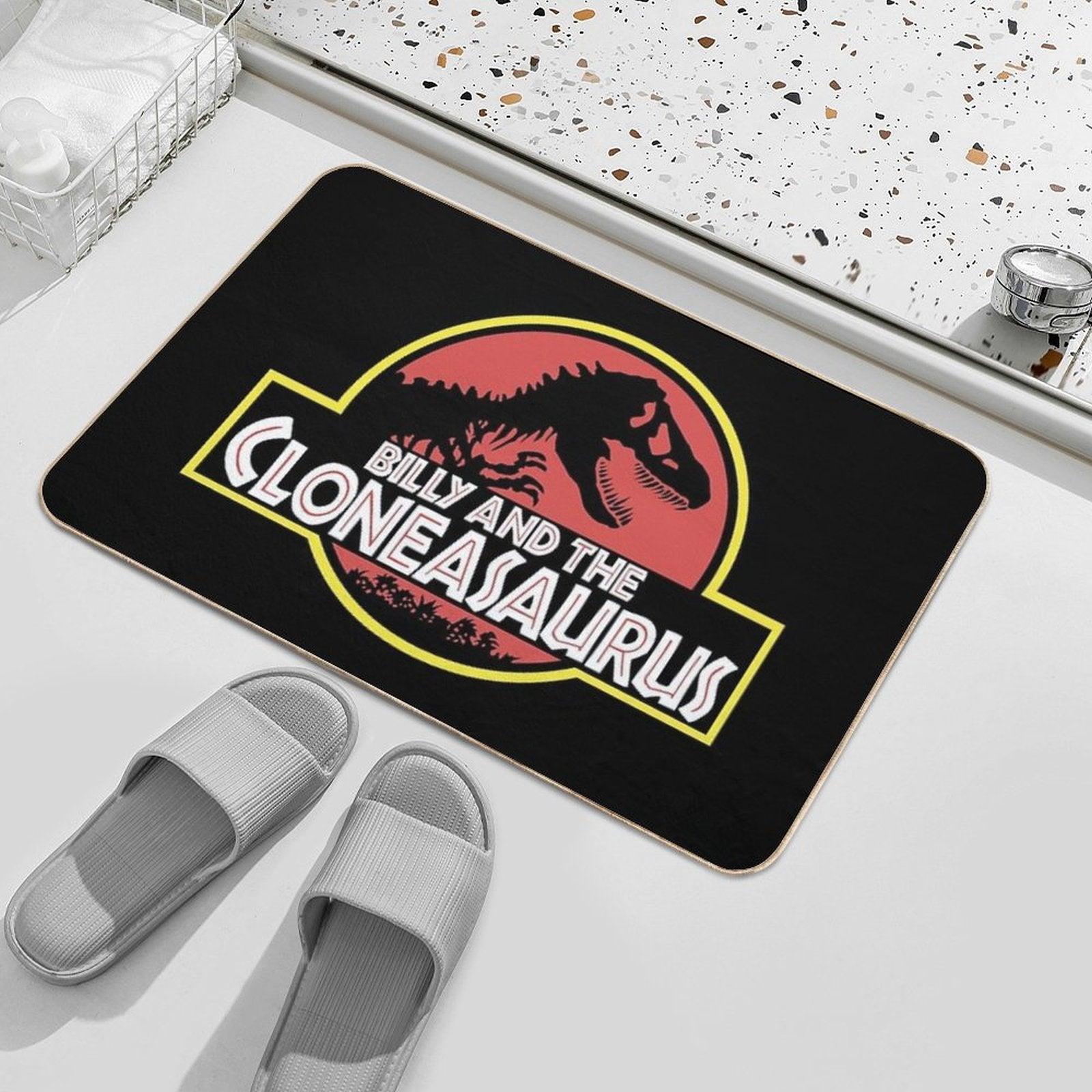 Billy And The Cloneasaurus Bath Mat