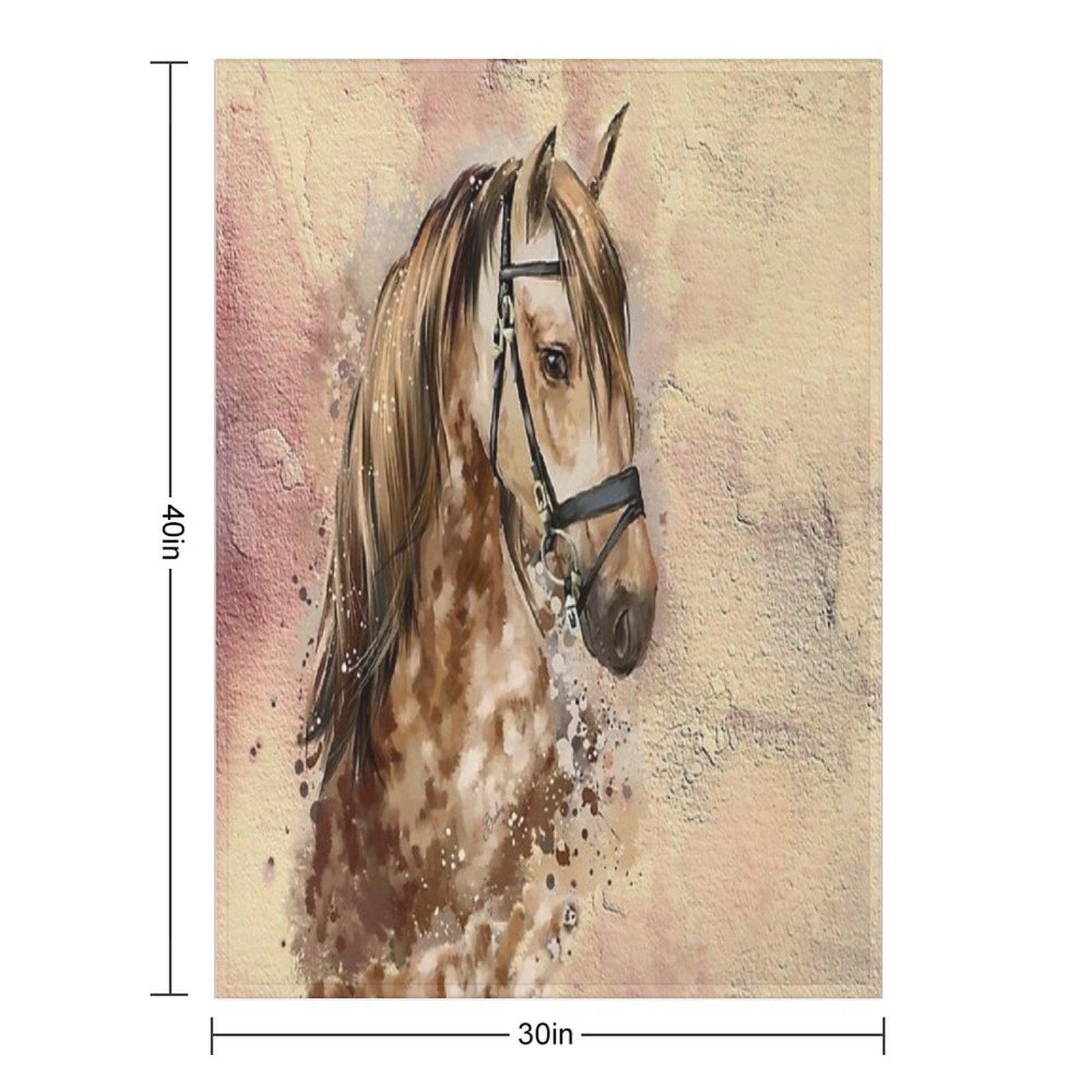 Horses Change Lives Throw Blanket