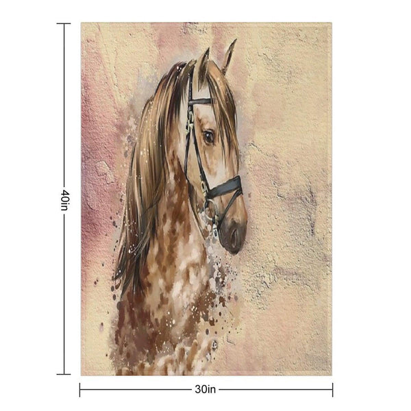 Horses Change Lives Throw Blanket