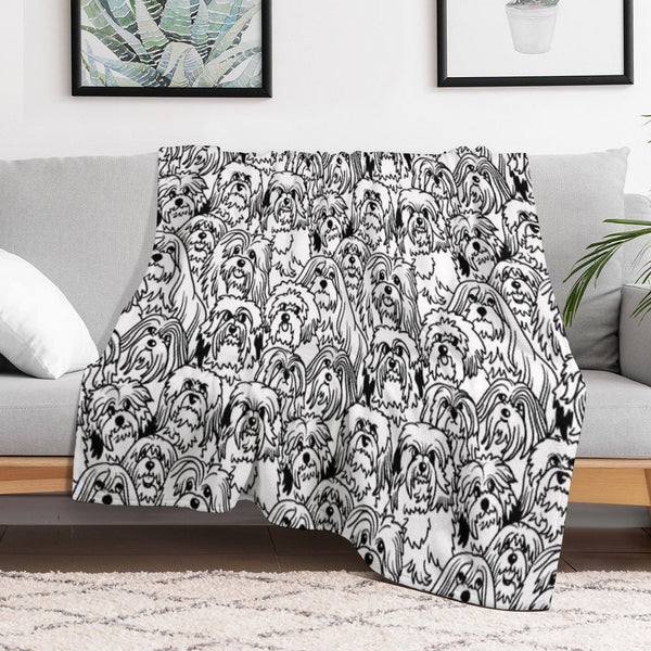Oh Havanese Versatility Throw Blanket
