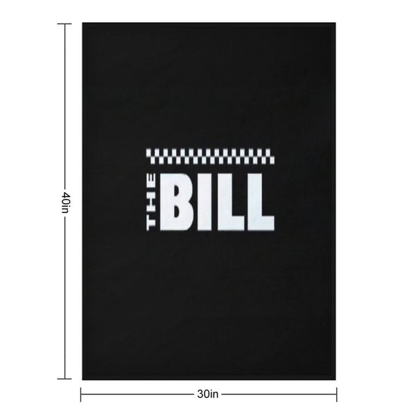 The Bill Logo Travel-friendly Throw Blanket