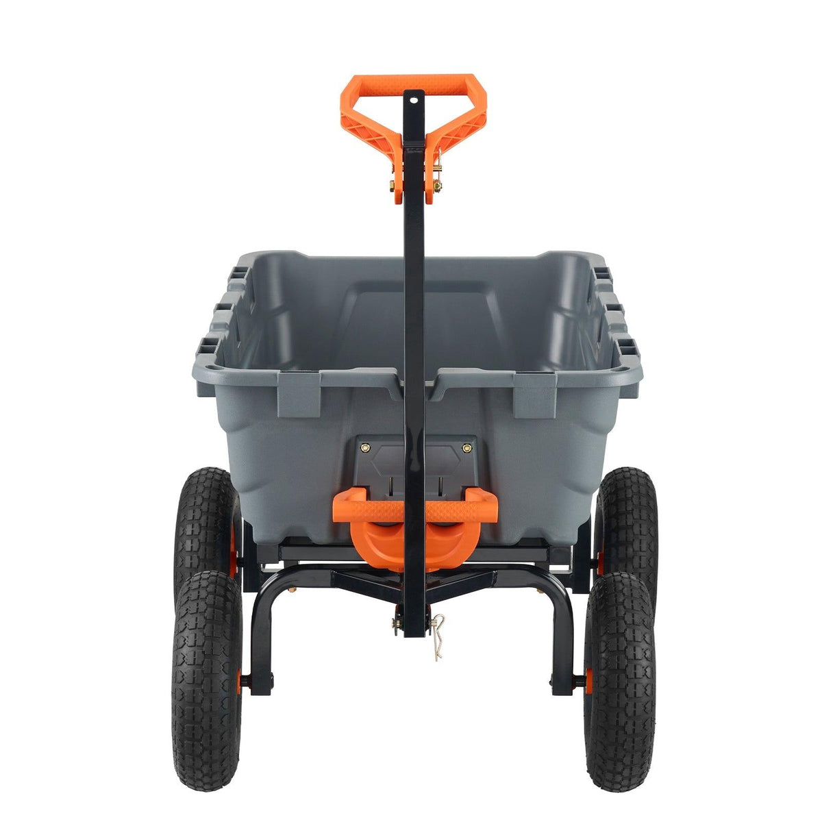 Poly Garden Dump Cart with Steel Frame