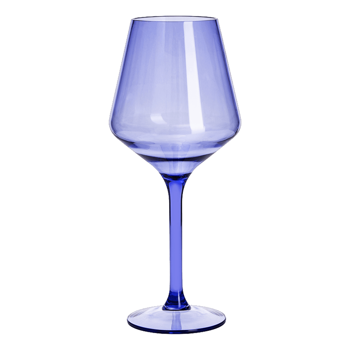 Saint Tropez Acrylic Stemmed Wine Glassware, Set of 2