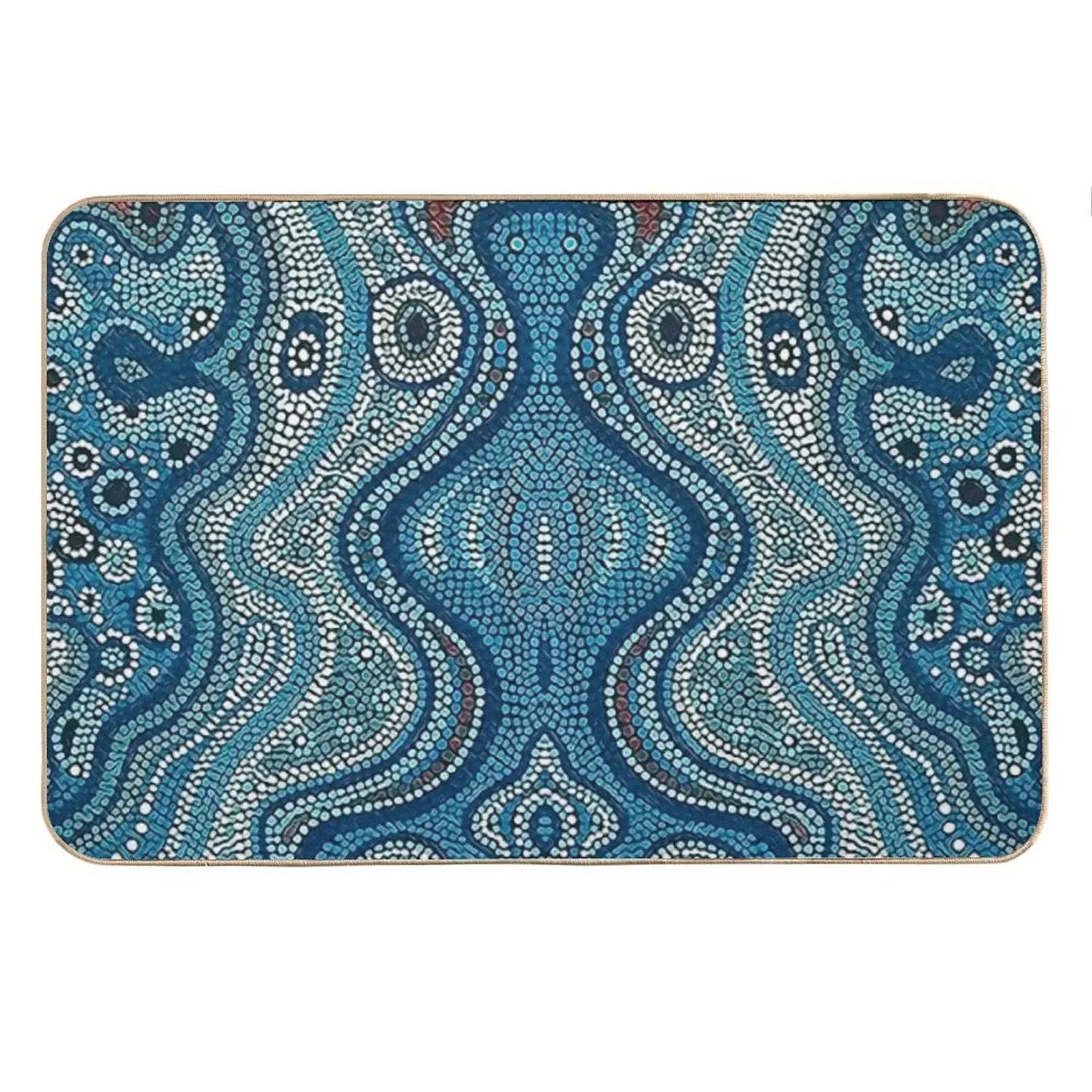 Australian Aboriginal Art Bath Mat