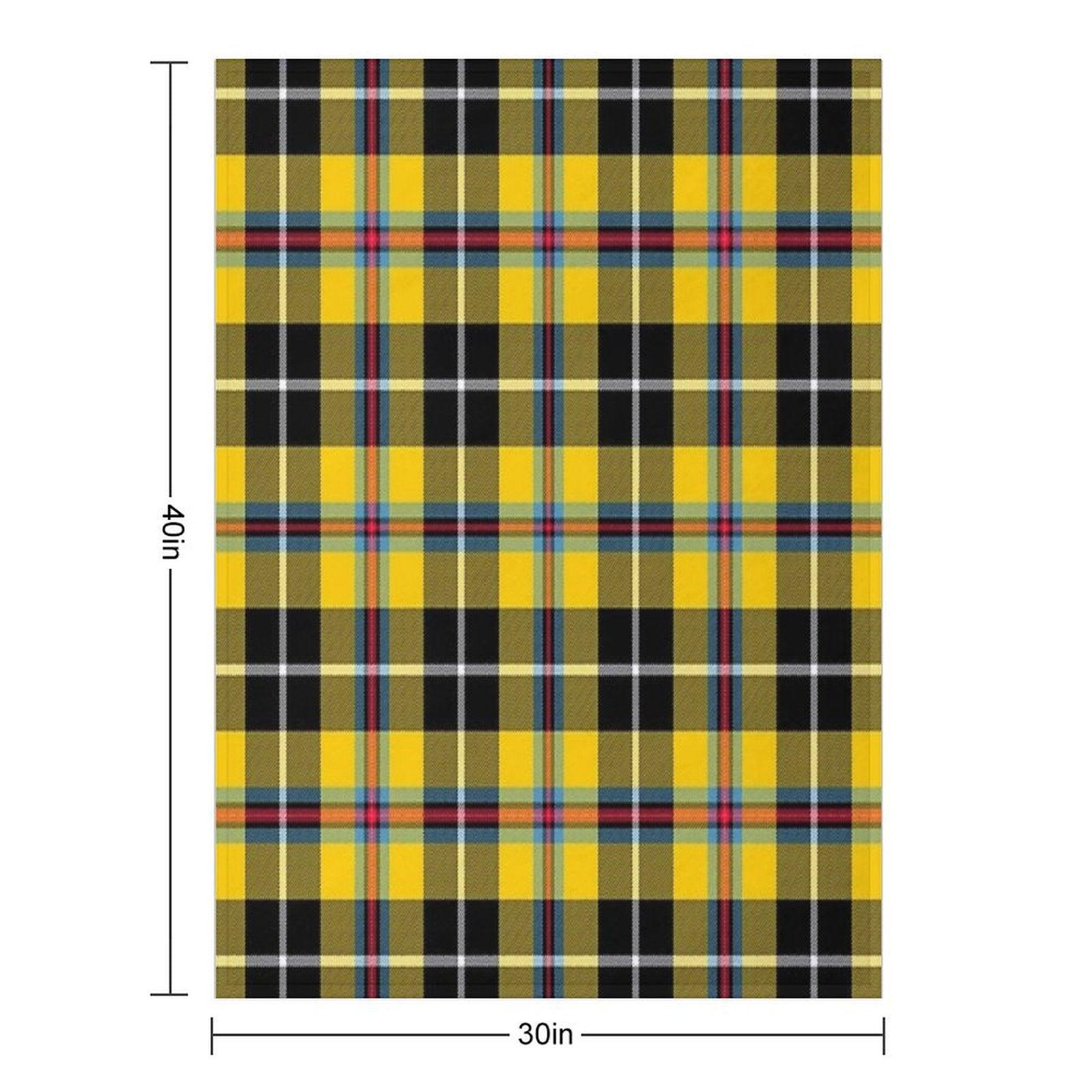 Cornish Tartan Throw Blanket