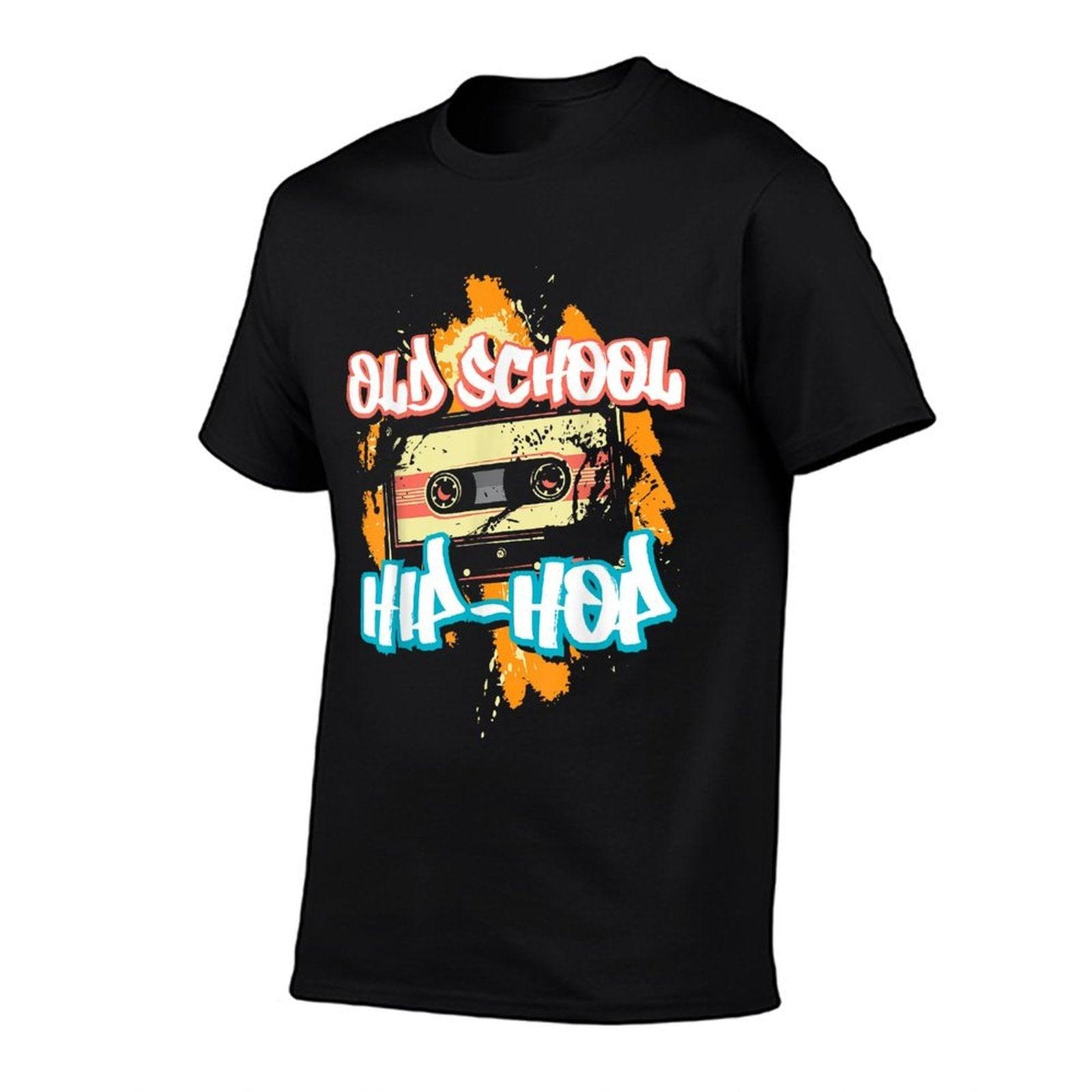 Retro Old School Hip Hop 80s 90s Graffiti Cassette Gift T-Shirt