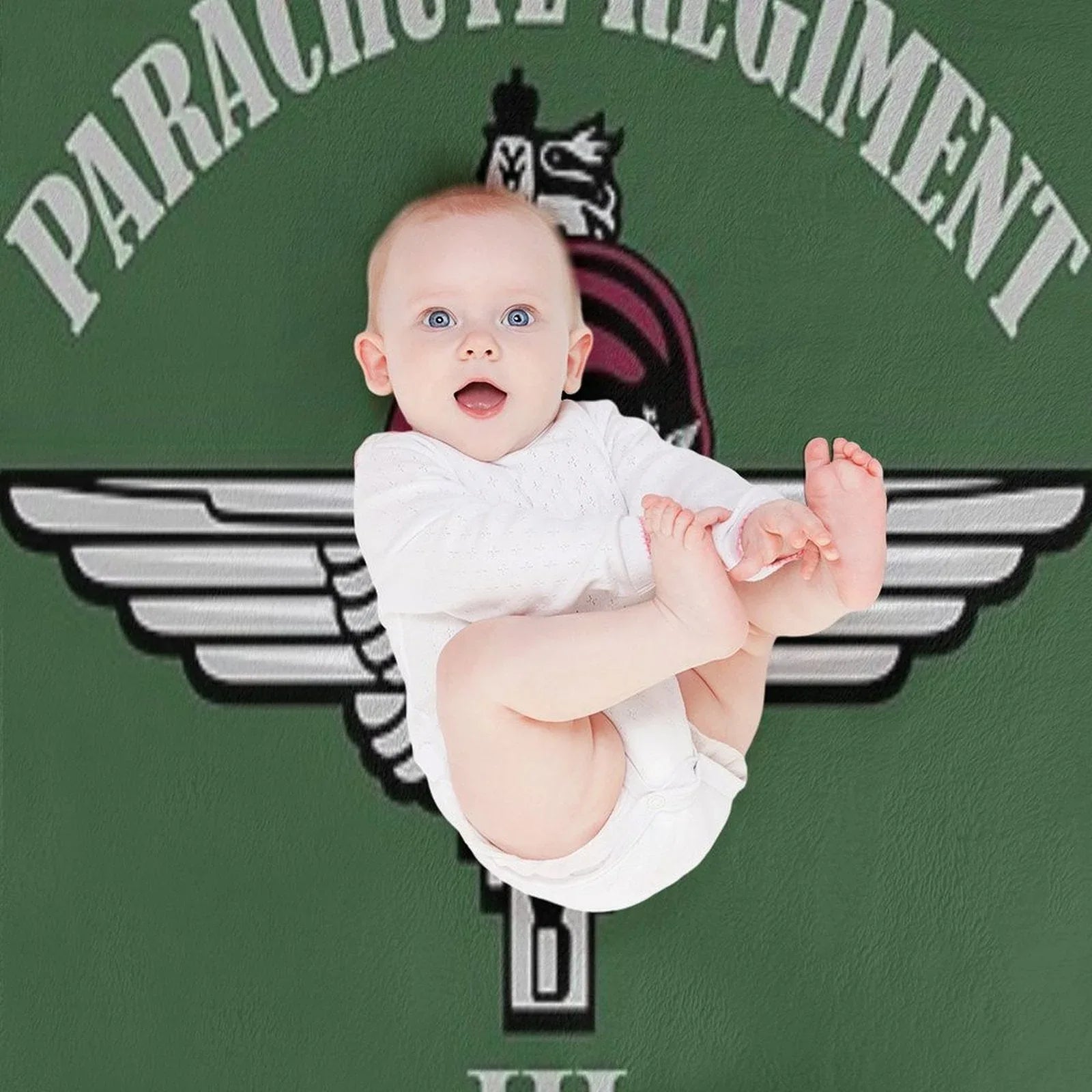 Parachute Regiment - 3rd Battalion (3 PARA) Throw Blanket
