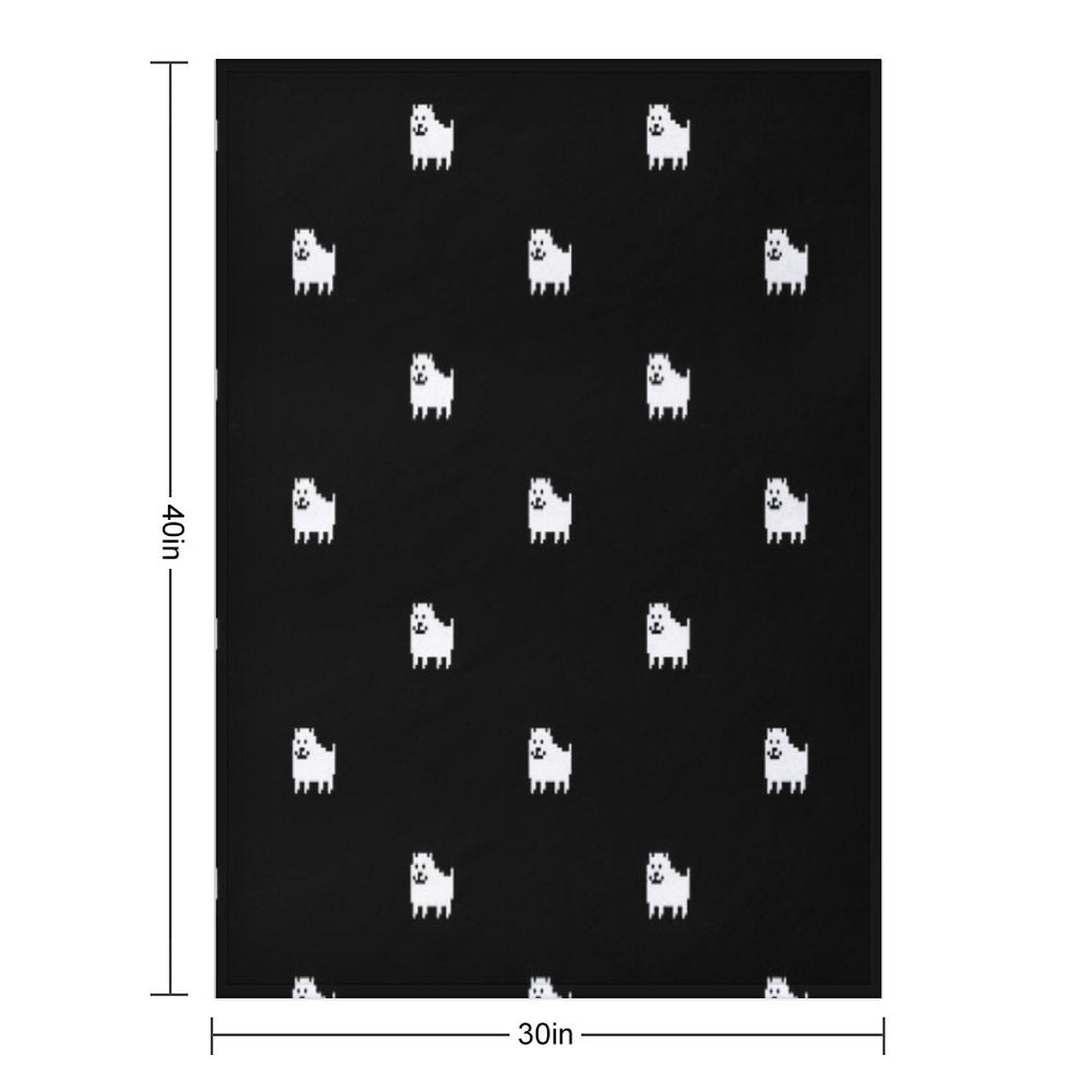 Undertale Annoying Dog Durable Throw Blanket