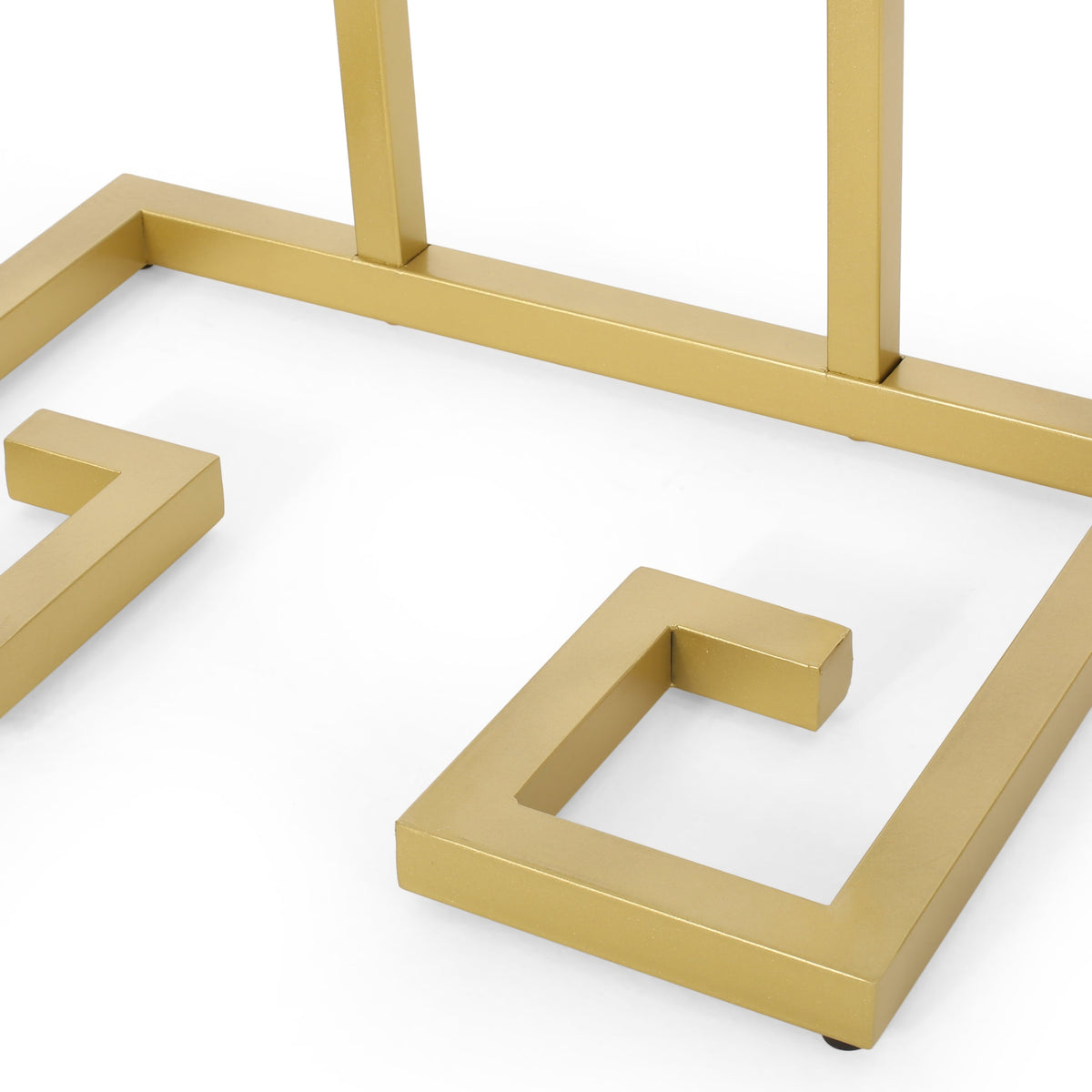 Modern C-Shaped End Table