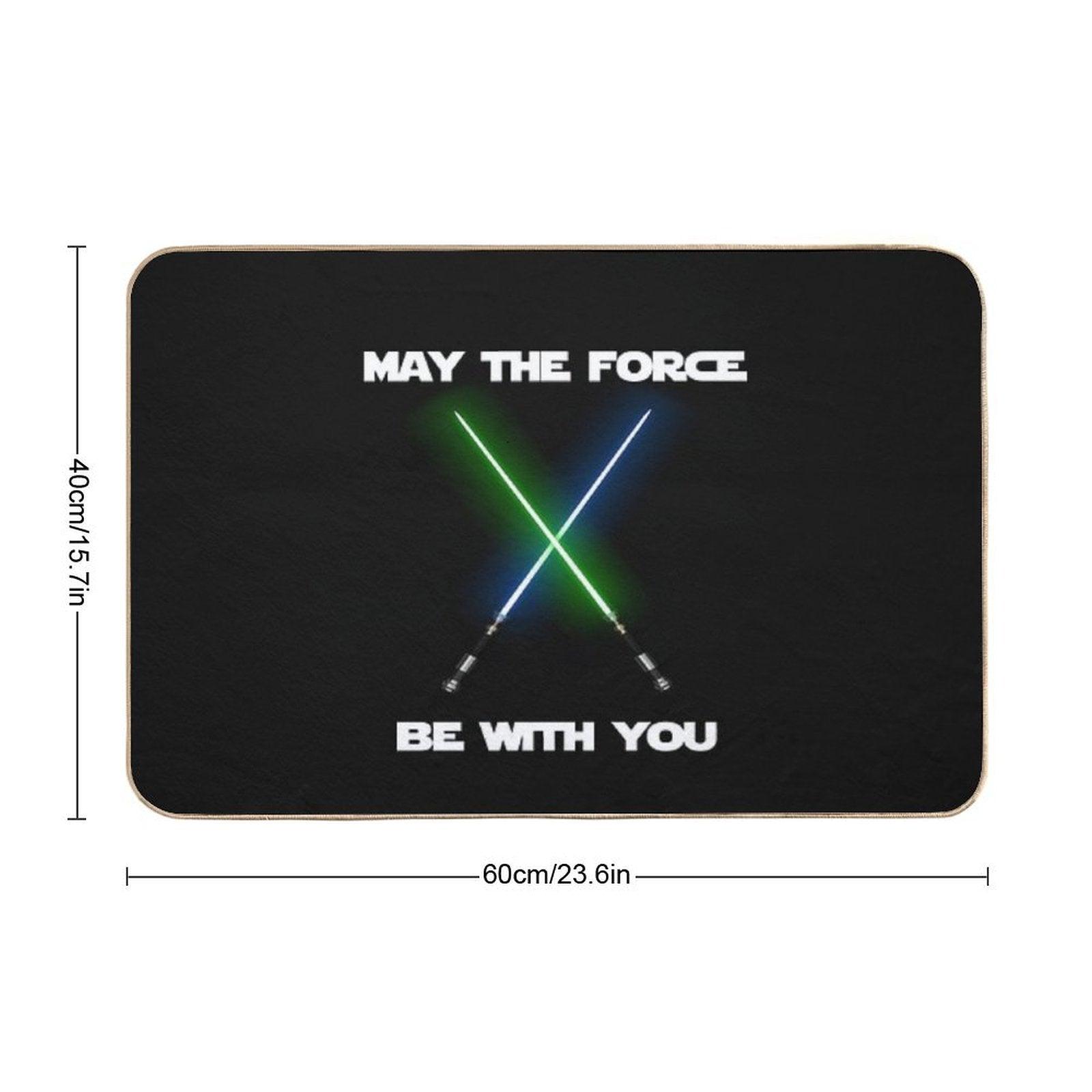 May The Force Be with You Bath Mat