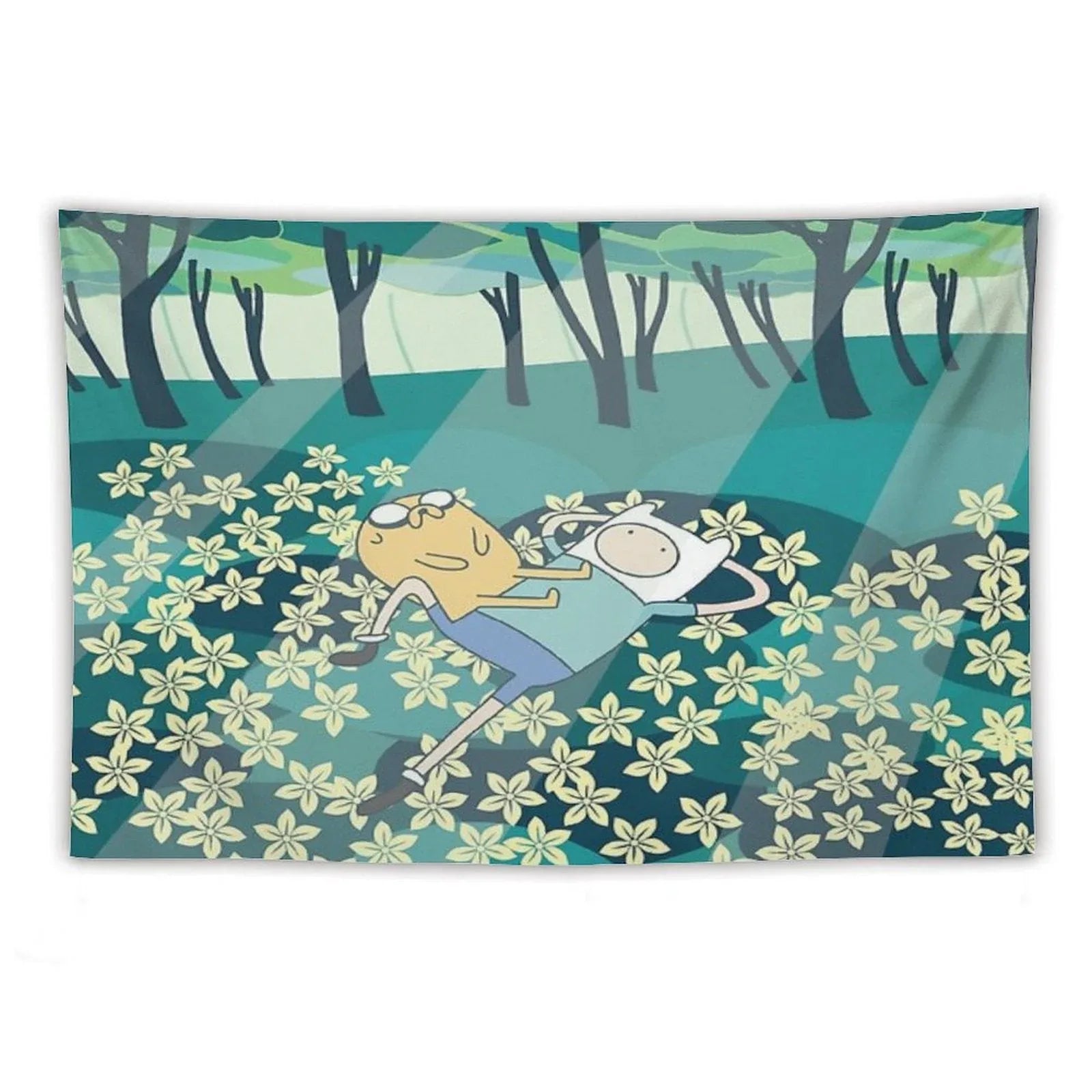 Field of Flowers (Adventure Time) Tapestry