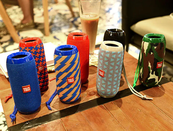 Waterproof Wireless Bluetooth Speaker with Mic (G117)