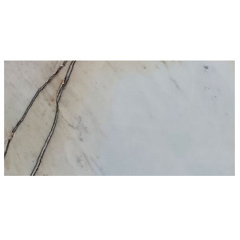 Agora Gold White Exotic Marble Polished Floor and Wall Tile - Large Format - Livfloors Collection